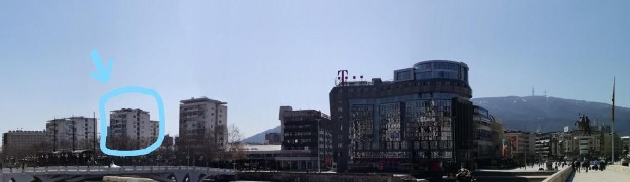 Calla 1 - Modern & Cozy Main Square Apartment In The City Shopping Center - Parking Slot With Parking Security Skopje Extérieur photo